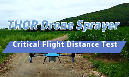 EA-20X (THOR) Kritischer Flugdistanztest für landwirtschaftliche Drohnen