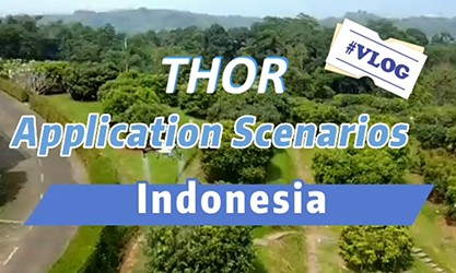 EA-20X (Thor) Landwirtschaftsdrohne für verschiedene Einsatzszenarien in Indonesien